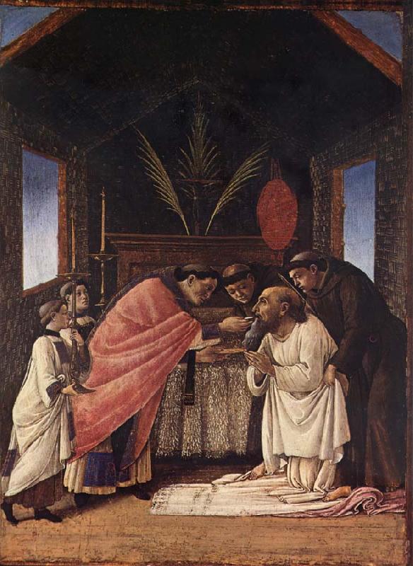 Sandro Botticelli Last Communion of St.Jerome oil painting image